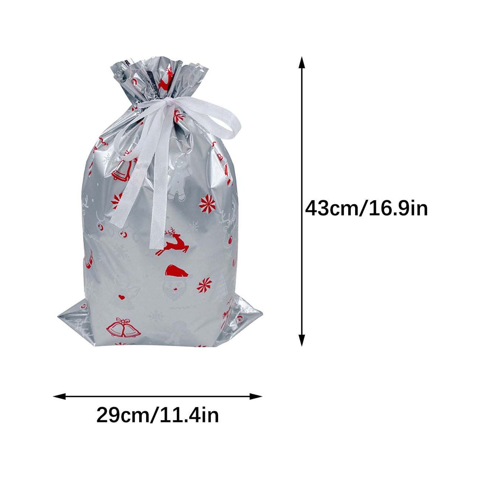 Xdegoge Nightmare Before Christmas Decorations Indoor Christmas Decoration Drawstring Drawstring Candy Bag (29*43cm) Todays Daily Deals Clearance
